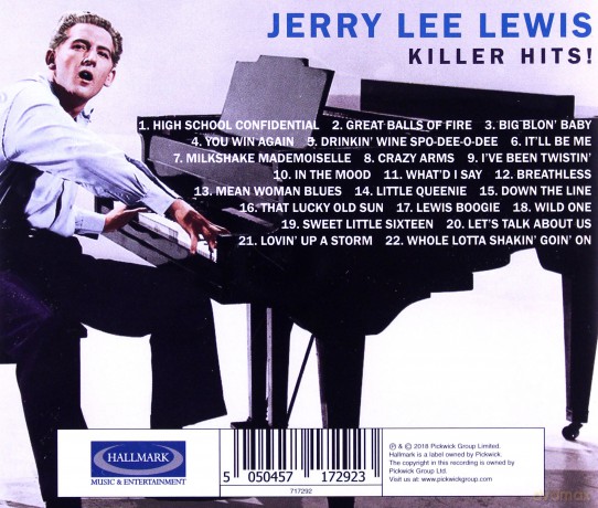Jerry Lee Lewis: Killer Hits! [CD]