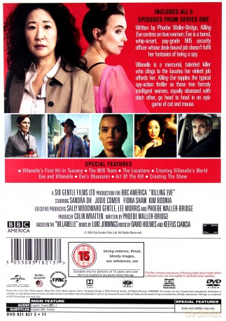 Killing Eve Season 1 (Obsesja Eve) [2DVD]