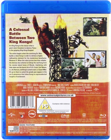 King Kong Escapes (Ucieczka King Konga) [Blu-Ray]