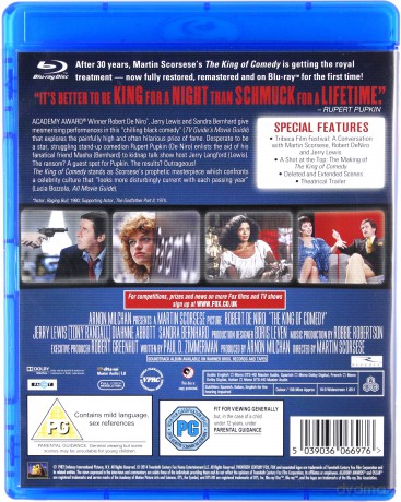 King of Comedy (Król komedii) [Blu-Ray]