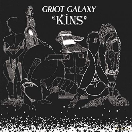 Griot Galaxy: Kins (Black/White Splatter Liquid Darkness) (RSD 2019) [Winyl]