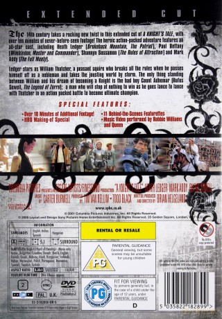 Obłędny rycerz [DVD]