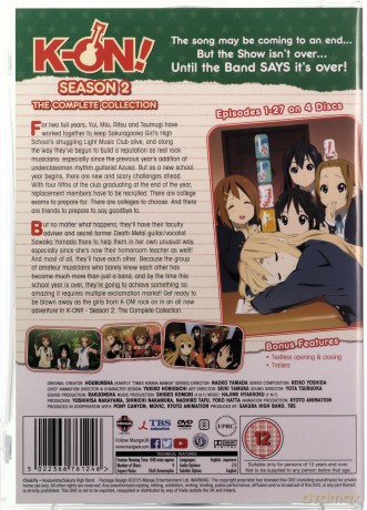 K-On! Season 2 Complete Collection [4DVD]