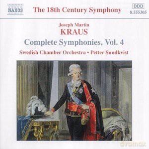 Swedish Cosundkvist: Krauscomplete Symphonies Vol 4 [CD]