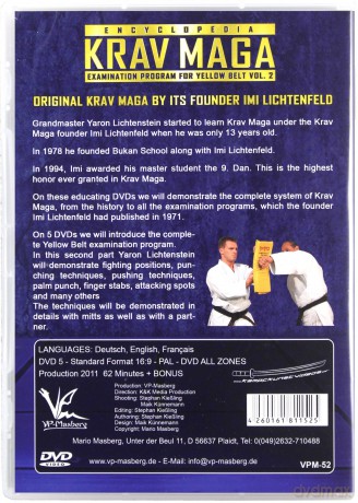 Krav Maga Yellow Belt Exam Volume 2 [DVD]