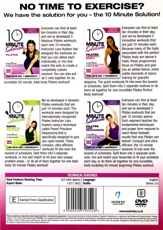 10 Min Solution Pilates Collection [4DVD]