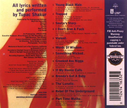 2pac: 2Pacalypse Now [CD]