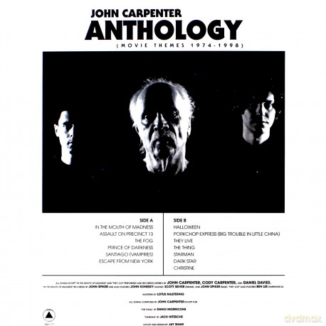Anthology - Movie Themes 1974-1998 soundtrack (John Carpenter) [Winyl]