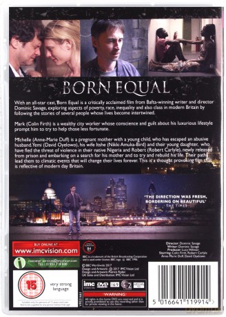 Born Equal (BBC Drama) [DVD]