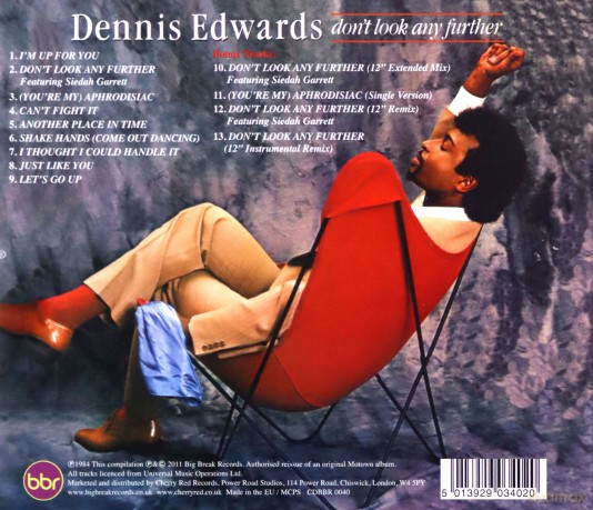 Dennis Edwards: Don't Look Any Further [CD]