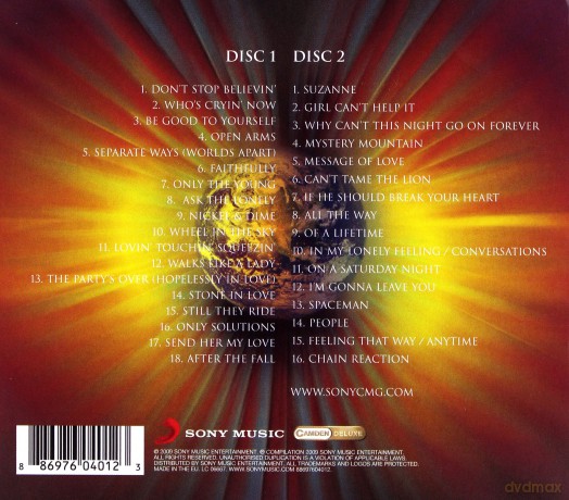 Journey: Don't Stop Believin - The Best Of [2CD]