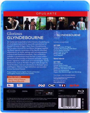 Glorious Glyndebourne [Blu-Ray]