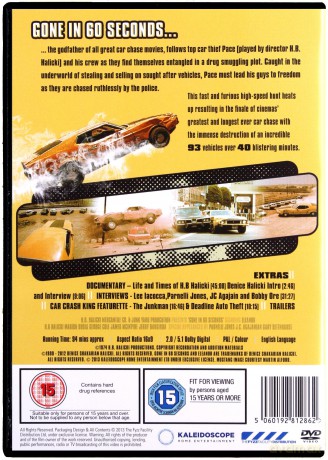 Gone In 60 Seconds 1974 [DVD]
