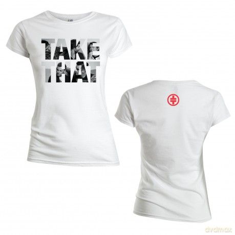 Take That: Word Reunited White, Skinny (M) [T-Shirt]