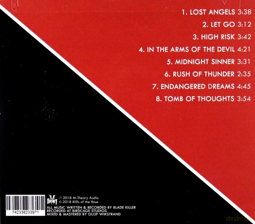 Blade Killer: High Risk [CD]