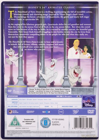 Hunchback Of Notre Dame (Dzwonnik z Notre Dame) [DVD]