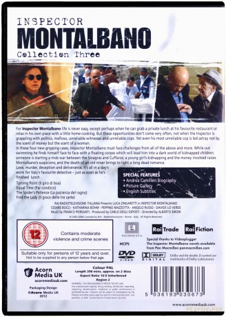 Inspector Montalbano Collection Three [2DVD]