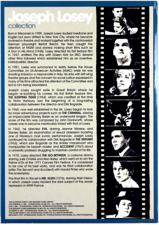 Joseph Losey Collection [7DVD]