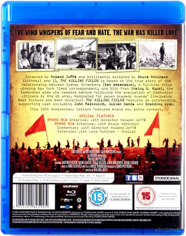 Killing Fields (Pola śmierci) [Blu-Ray]