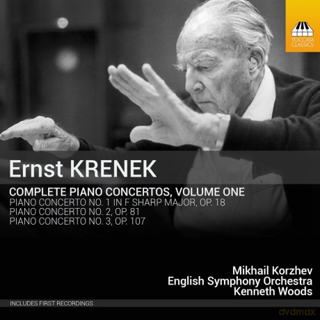 Korzhevecowoods: Krenekpiano Concertos Vol 1 [CD]