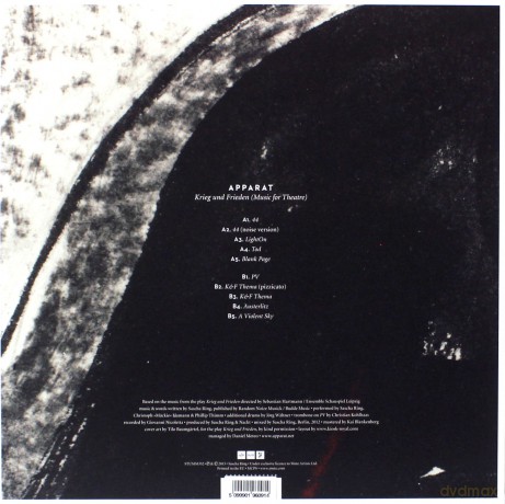 Apparat: Krieg Und Frieden Music for Theatre (Limited) [Winyl]