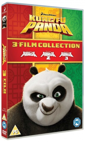 Kung Fu Panda 1-3 [DVD]