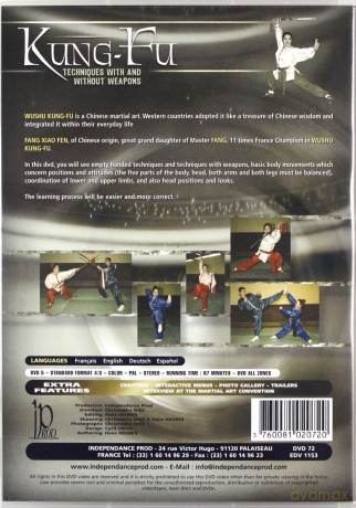 Kung Fu Techniques With Without Weapon [DVD]