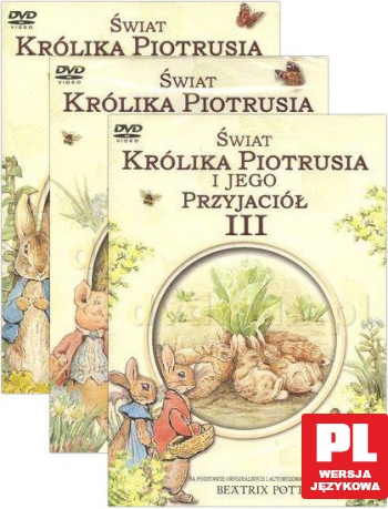 Świat Królika Piotrusia i jego przyjaciół 1+2+3 Pakiet [3DVD]