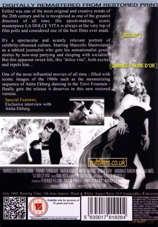 La Dolce Vita (Słodkie życie) [DVD]