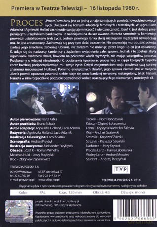 Teatr TVP: Proces [DVD]
