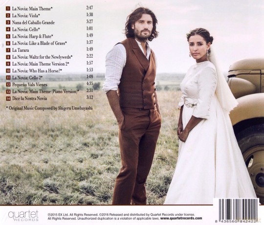 Shigeru Umebayashi: La Novia soundtrack [CD]