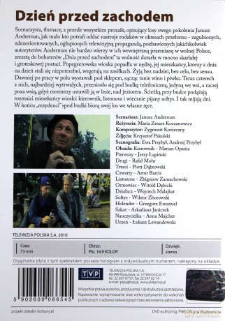Dzień Przed Zachodem [DVD]