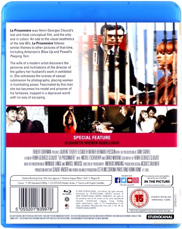 La Prisonniere (Uwięziona) [Blu-Ray]