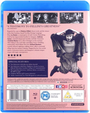 La Strada [Blu-Ray]