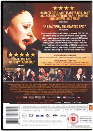 La Vie En Rose Special Edition (Niczego nie żałuję - Edith Piaf) [2DVD]