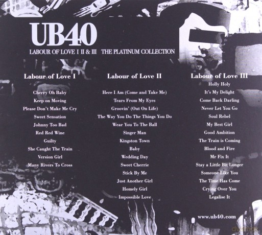 Ub40: Labour Of Love - Vol 1. 2 & 3 [3CD]