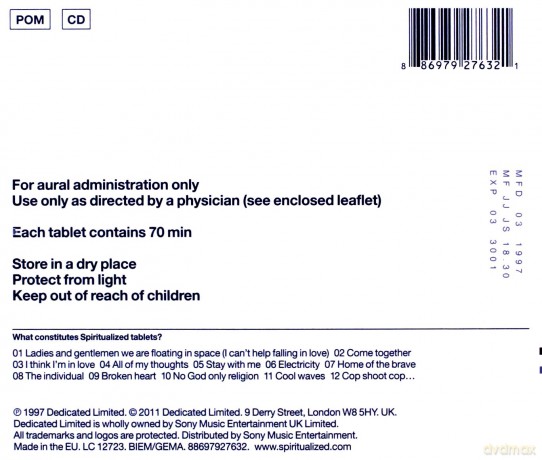Spiritualized: Ladies And Gentlemen We Are Floating In [CD]