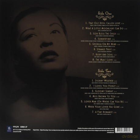 Billie Holiday: Lady Day [Winyl]