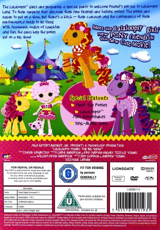 Lalaloopsy Ponies The Big Show [DVD]
