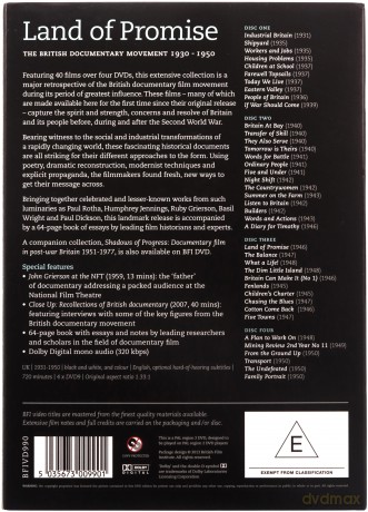 Land of Promise The British Documentary Movement 1930-1950 [4DVD]