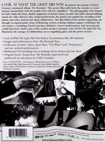 Feist: Look At What The Light Did Now -Limited [DVD]+[CD]