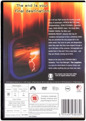 Langoliers Steven King [DVD]