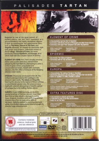 Lars Von Triers Europe Trilogy [4DVD]