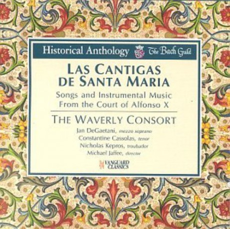 Waverly Consort: Las Cantigas De Sanata Maria (Spanish Medieval Canticles) [CD]