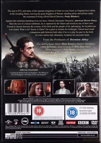 Last Kingdom Season 1 (Upadek królestwa) [3DVD]