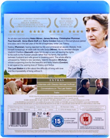 Last Station (Ostatnia stacja) [Blu-Ray]
