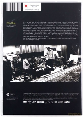Take That: Look Back, Don't Stare. A Film About Progress [DVD]
