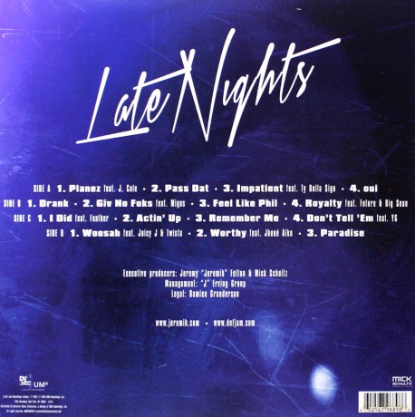 Jeremih: Late Nights - The Album [2xWinyl]