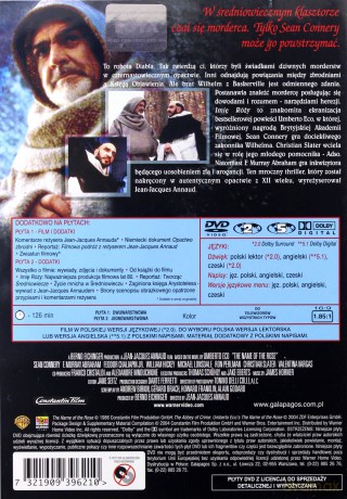 Imię Róży edycja specjalna [2DVD]