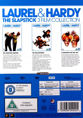 Laurel And Hardy Slapstick Collection [3DVD]